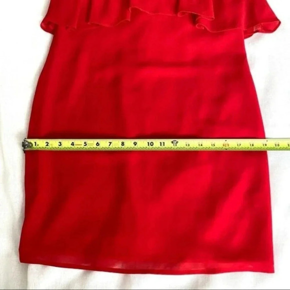 ALI & JAY Tiered Bodice Halter in Red Size M - Picture 10 of 15